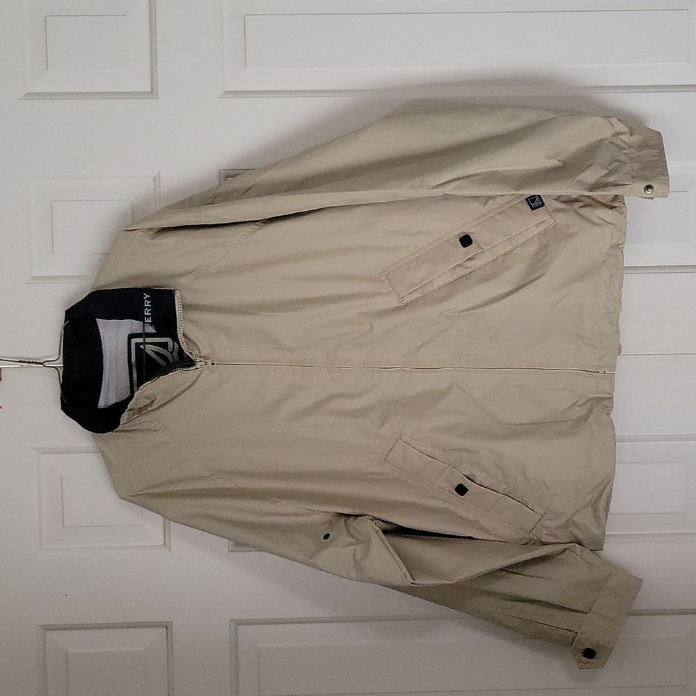 Sperry Top Sider sailing breathable windproof jacket men's size medium